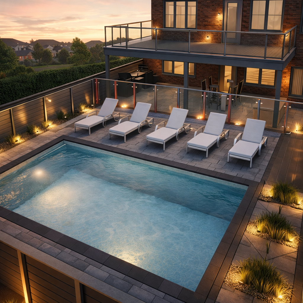 Pool, Entertaining, Fire Pit and Storage