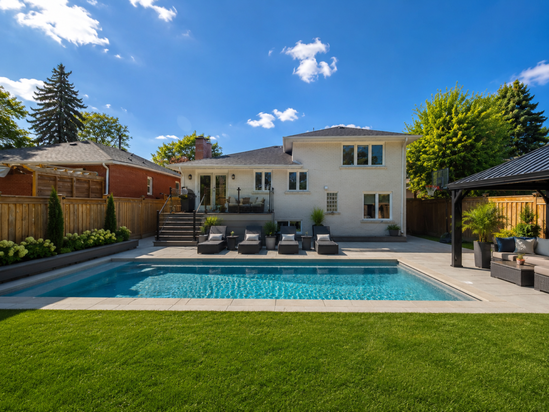 Full backyard design